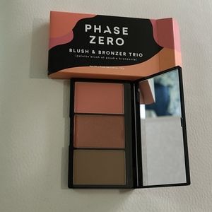 BLUSHER AND BRONZER TRIO